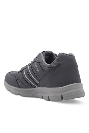 Slazenger EFRAT Büyük Beden Erkek Sneaker Ayakkabı Koyu Gri