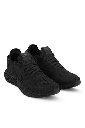 Slazenger ATOMIX Erkek Sneaker Ayakkabı Siyah / Siyah