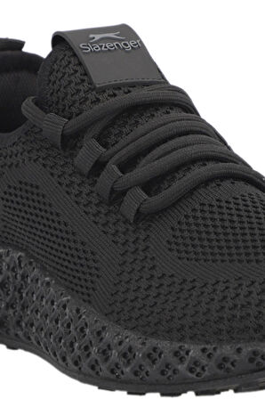 Slazenger AMIR I Erkek  Siyah / Siyah Koşu & Yürüyüş Spor Ayakkabısı