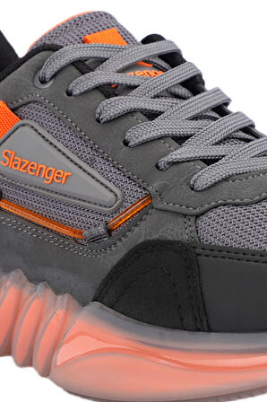 Slazenger ZENON Erkek  Koyu Gri Koşu & Yürüyüş Spor Ayakkabısı