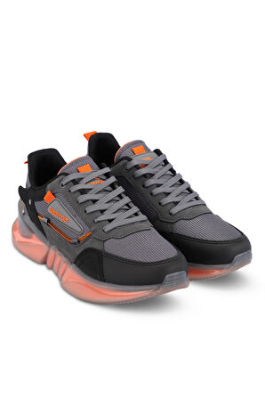 Slazenger ZENON Erkek Sneaker Ayakkabı Koyu Gri