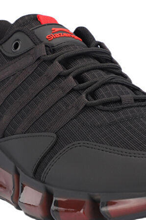 Slazenger ZEPH Erkek Sneaker Ayakkabı Siyah / Kırmızı