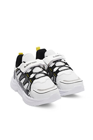 Slazenger KIKI Unisex Çocuk Sneaker Ayakkabı Sedef / Beyaz / Siyah