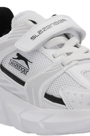 Slazenger KENDALL Çocuk Cırt Cırtlı Beyaz / Siyah Günlük Spor Ayakkabısı
