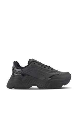 Slazenger ZALMON Sneaker Kadın Ayakkabı Siyah / Siyah