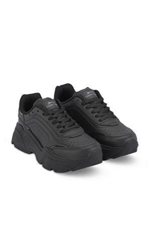 Slazenger ZALMON Sneaker Kadın Ayakkabı Siyah / Siyah