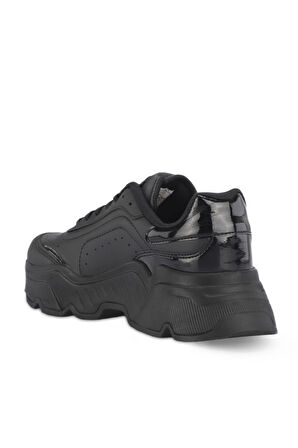Slazenger ZALMON Sneaker Kadın Ayakkabı Siyah / Siyah