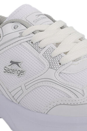 Slazenger GIMA Erkek  Beyaz / Gümüş Koşu & Yürüyüş Spor Ayakkabısı