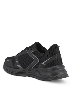 Slazenger GUMMY I Erkek Sneaker Ayakkabı Siyah / Siyah