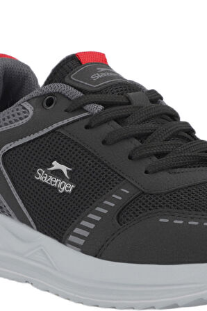 Slazenger GUMMY I Kadın Sneaker Ayakkabı Siyah / Gri