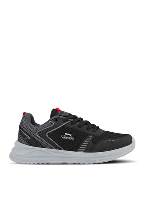 Slazenger GUMMY I Kadın  Siyah / Gri Koşu & Yürüyüş Spor Ayakkabısı