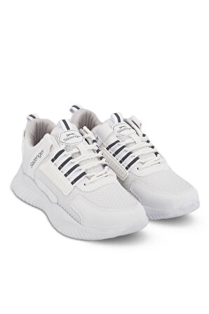 Slazenger MACHINE IN Erkek Sneaker Ayakkabı Beyaz