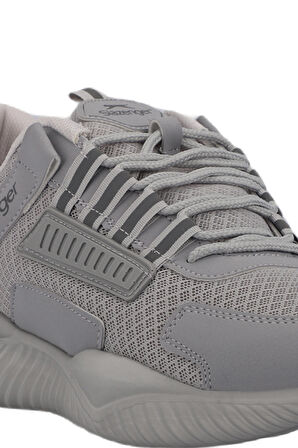 Slazenger MACHINE IN Erkek  Gri Koşu & Yürüyüş Spor Ayakkabısı