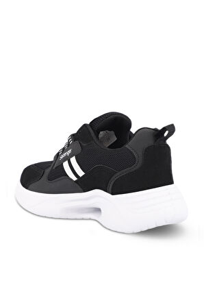 Slazenger MAKEDA IN Erkek Sneaker Ayakkabı Siyah / Beyaz