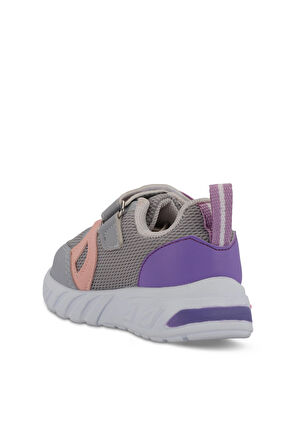 Mille PANAMA Kız Çocuk Sneaker Ayakkabı Açık Gri / Mor