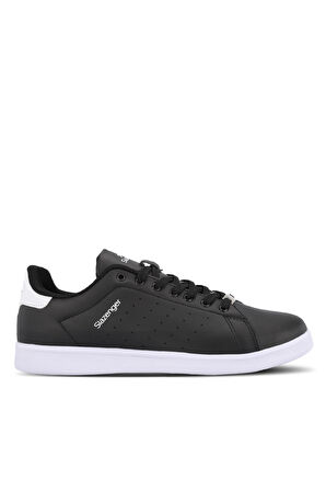 Slazenger PIANO I Erkek Sneaker Ayakkabı Siyah / Beyaz