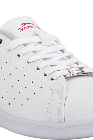 Slazenger PIANO I Kadın  Beyaz / Fuşya Günlük Spor Ayakkabısı