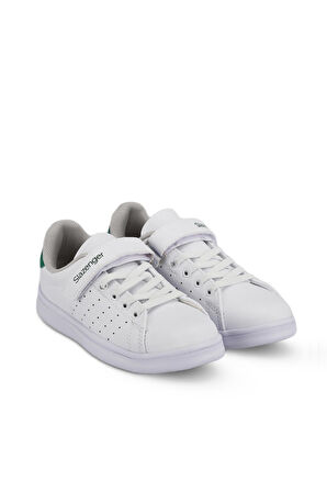 Slazenger PIANO I Unisex Sneaker Ayakkabı Beyaz / Yeşil
