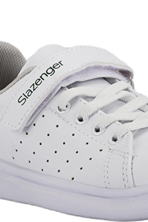 Slazenger PIANO I Unisex Sneaker Ayakkabı Beyaz / Yeşil