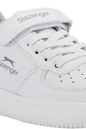 Slazenger PASCHAL I Unisex Çocuk Sneaker Ayakkabı Beyaz