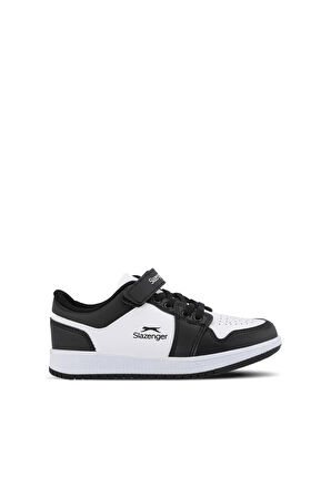 Slazenger PRINCE I Unisex Çocuk Sneaker Ayakkabı Beyaz / Siyah
