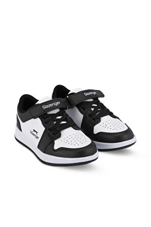 Slazenger PRINCE I Unisex Çocuk Sneaker Ayakkabı Beyaz / Siyah