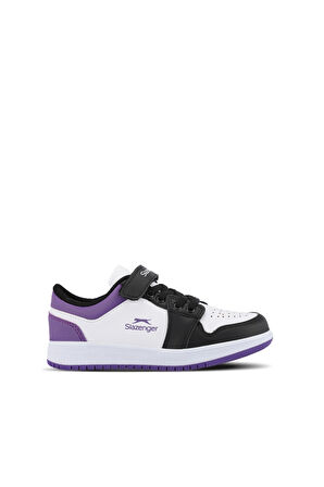 Slazenger PRINCE I Kız Çocuk Sneaker Ayakkabı Beyaz / Mor