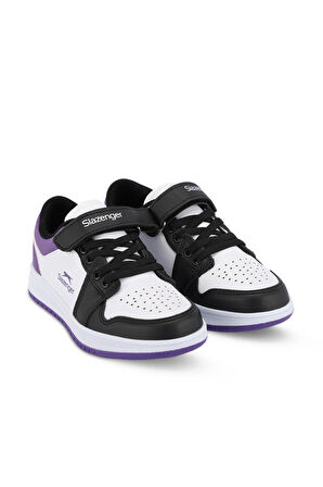 Slazenger PRINCE I Kız Çocuk Sneaker Ayakkabı Beyaz / Mor
