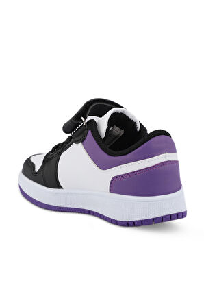 Slazenger PRINCE I Kız Çocuk Sneaker Ayakkabı Beyaz / Mor