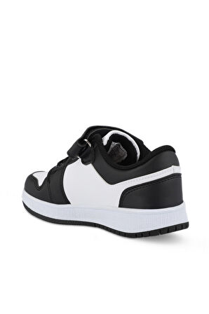 Slazenger PRINCE I Çocuk Cırt Cırtlı Beyaz / Siyah Günlük Spor Ayakkabısı