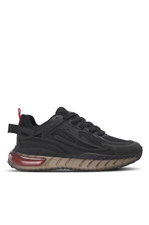 Slazenger TALIN Erkek Sneaker Ayakkabı Siyah / Kırmızı
