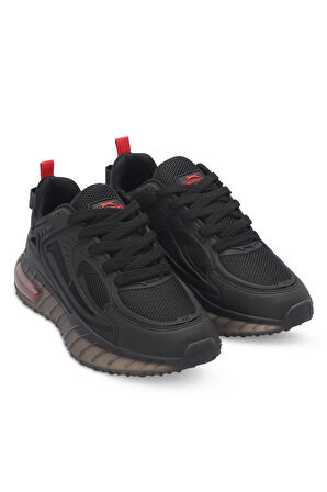 Slazenger TALIN Erkek Sneaker Ayakkabı Siyah / Kırmızı