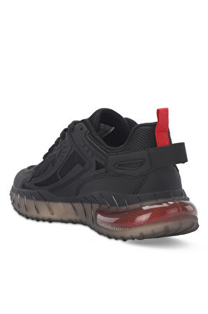 Slazenger TALIN Erkek Sneaker Ayakkabı Siyah / Kırmızı