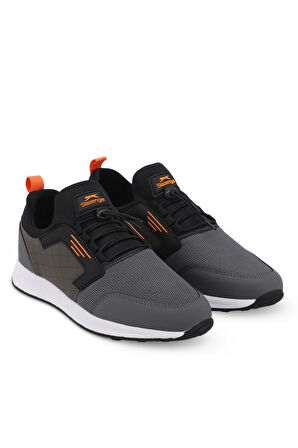Slazenger TAMEZE I Erkek Sneaker Ayakkabı Koyu Gri / Turuncu
