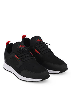 Slazenger TAMEZE I Erkek Sneaker Ayakkabı Siyah / Kırmızı
