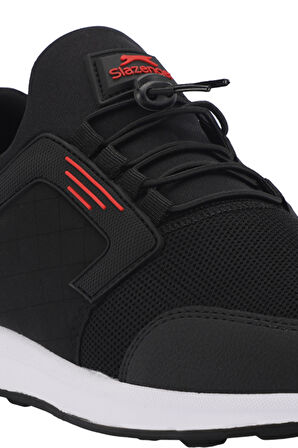 Slazenger TAMEZE I Erkek Sneaker Ayakkabı Siyah / Kırmızı