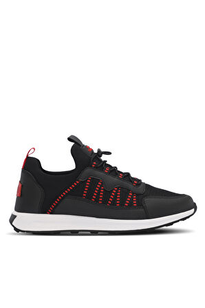 Slazenger TITAN I Erkek Sneaker Ayakkabı Siyah / Kırmızı