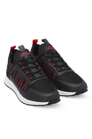 Slazenger TITAN I Erkek Sneaker Ayakkabı Siyah / Kırmızı