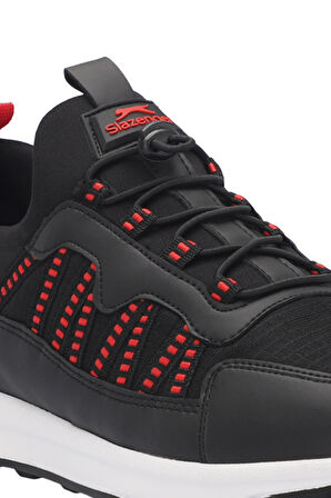 Slazenger TITAN I Erkek Sneaker Ayakkabı Siyah / Kırmızı