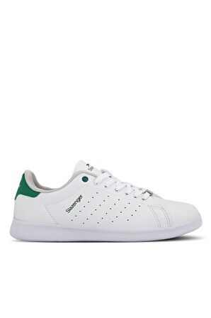 Slazenger PIANO I Büyük Beden Erkek Sneaker Ayakkabı Beyaz / Yeşil