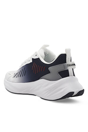 Slazenger WOLLY Erkek Sneaker Ayakkabı Beyaz / Lacivert