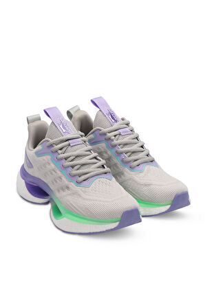 Slazenger WILLOCK Kadın  Gri Koşu & Yürüyüş Spor Ayakkabısı