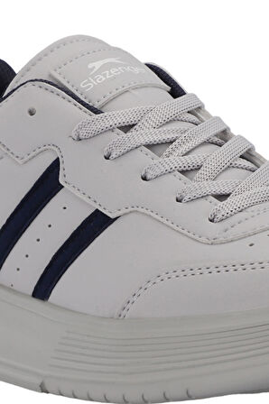 Slazenger ZIPPER I Erkek Sneaker Ayakkabı Gri / Lacivert