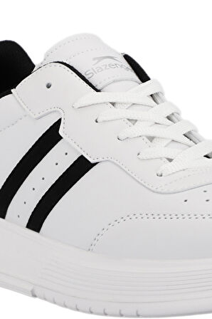 Slazenger ZIPPER I Erkek Sneaker Ayakkabı Beyaz / Siyah