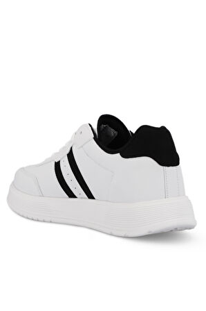 Slazenger ZIPPER I Erkek Sneaker Ayakkabı Beyaz / Siyah