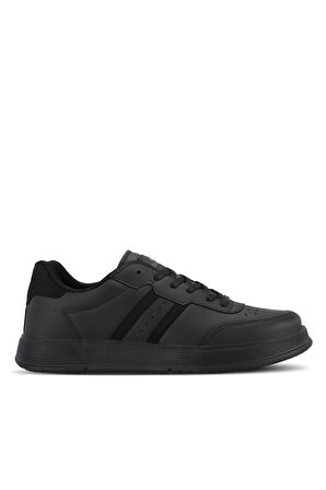 Slazenger ZIPPER I Erkek Sneaker Ayakkabı Siyah / Siyah