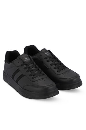 Slazenger ZIPPER I Erkek Sneaker Ayakkabı Siyah / Siyah