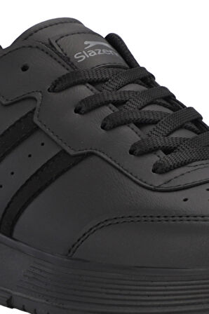 Slazenger ZIPPER I Erkek Sneaker Ayakkabı Siyah / Siyah