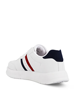 Slazenger ZIPPER I Kadın  Beyaz / Lacivert / Kırmızı Günlük Spor Ayakkabısı