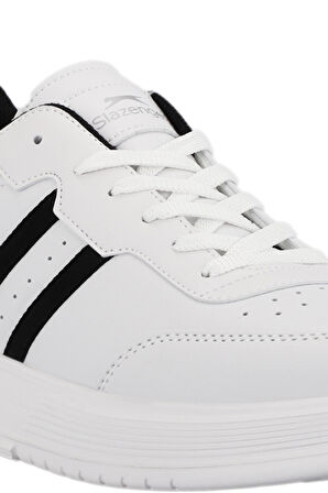 Slazenger ZIPPER I Kadın Sneaker Ayakkabı Beyaz / Siyah